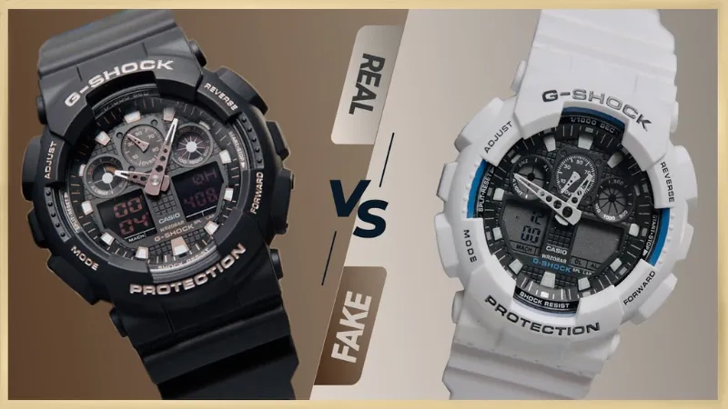 Cách chọn và phân biệt thật giả của đồng hồ G-SHOCK