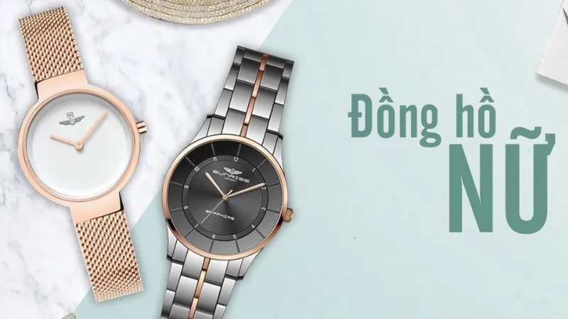 Cách chọn đồng hồ nữ hợp cổ tay và trang phục