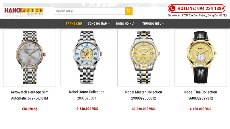 Tầm nhìn và cam kết đồng hồ chính hãng của Hà Nội Watch
