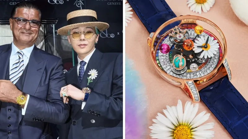 Chiêm ngưỡng thương hiệu đồng hồ “Triệu USD” trên tay G-Dragon