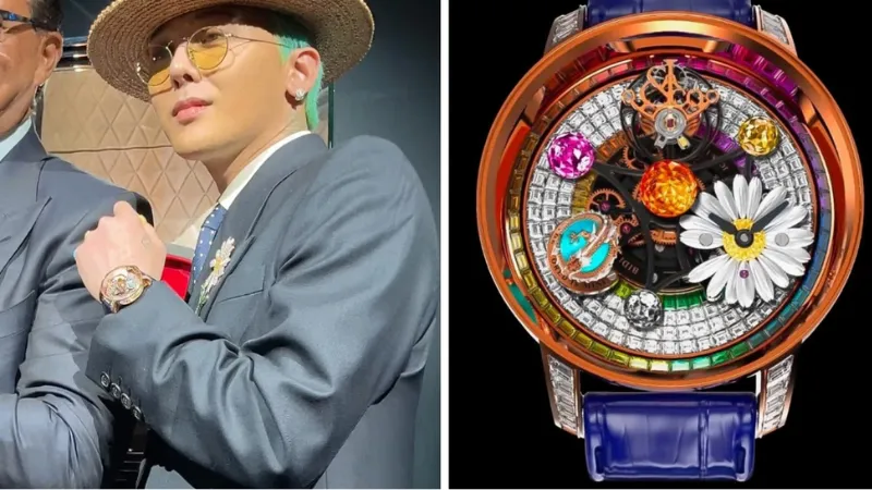 Đồng hồ Astronomia Solar mang đậm dấu ấn riêng G-Dragon